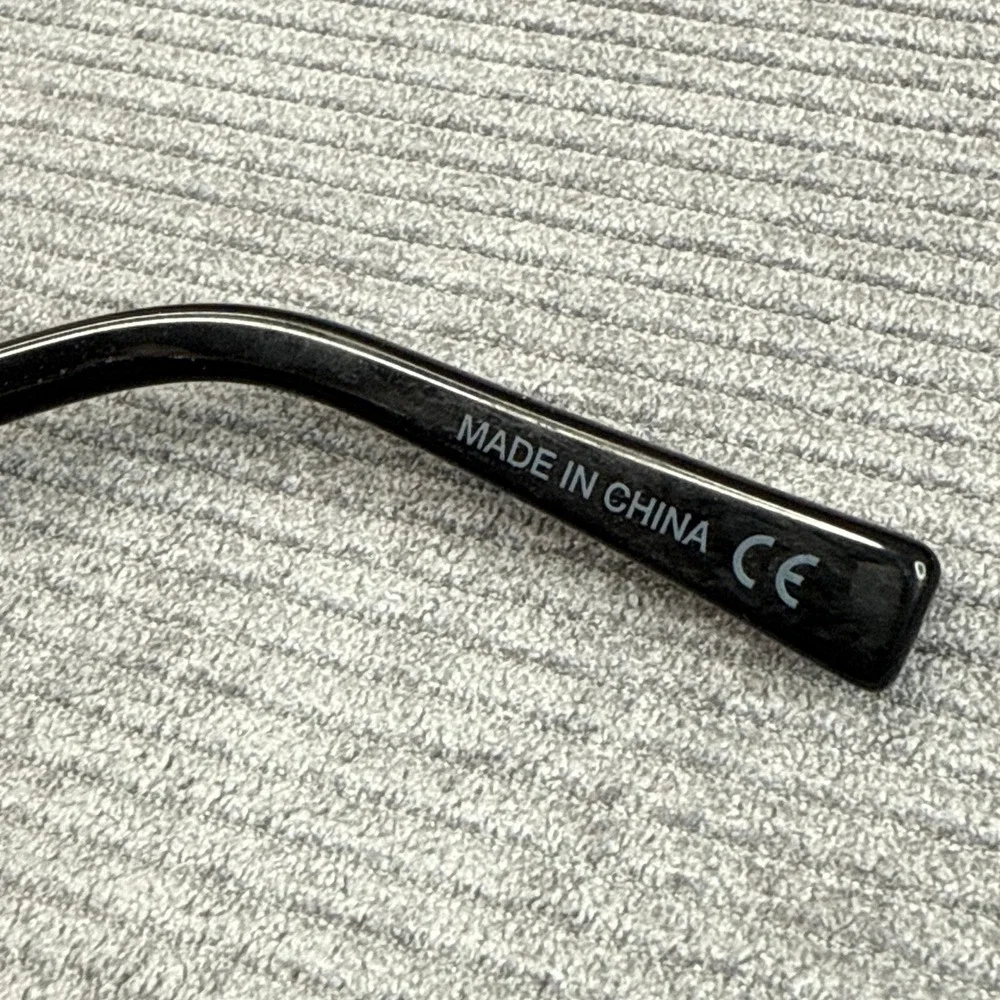 Christian Siriano Renee Eyeglasses Black White Marbled Tortoise Cat Eye Frames